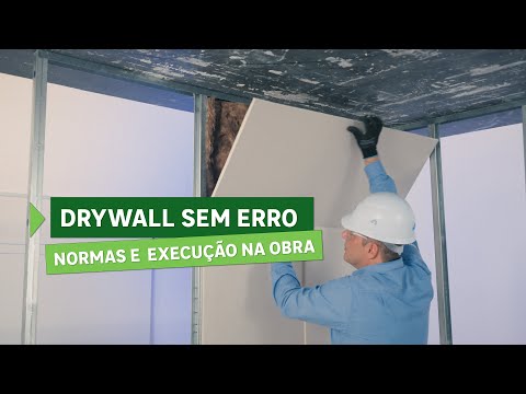 Drywall Sem Erro: Normas e Execução na Obra