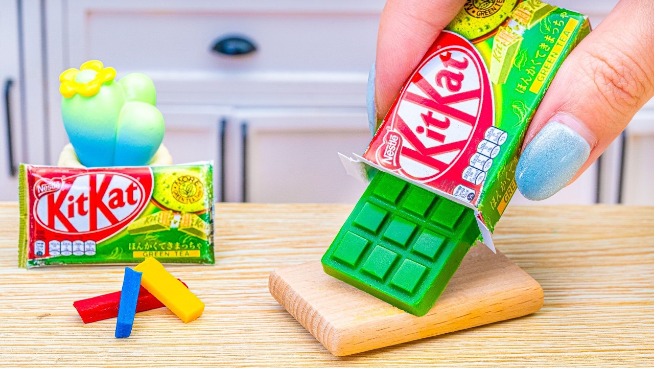 Amazing Miniature KitKat & Kinder Cake Recipes | Best Of Miniature Cake Ideas