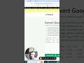 Convert Google Sheet to HTML or Markdown #googlesheets