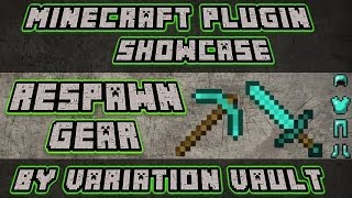 Minecraft Bukkit Plugin - respawn gear - get gear after death and on first login
