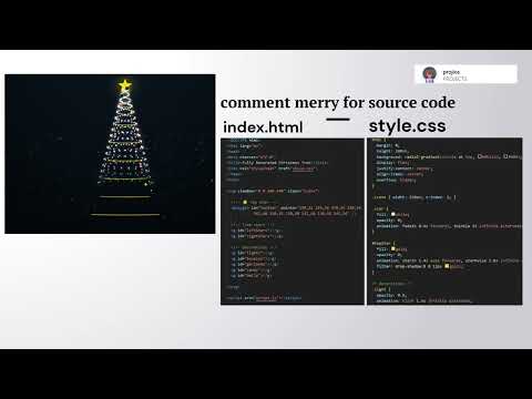 🎄 Fully Animated Christmas Tree with HTML, CSS & JavaScript | Holiday Web Project