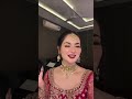 Hania amir bridal look transition ytshorts youtubeshorts youtube glamreel