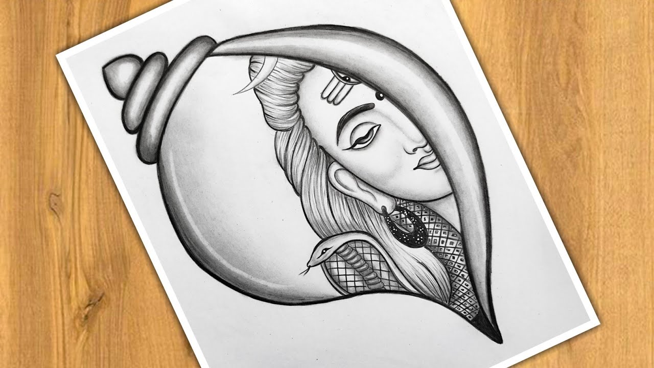 Share 163+ mahadev simple sketch super hot