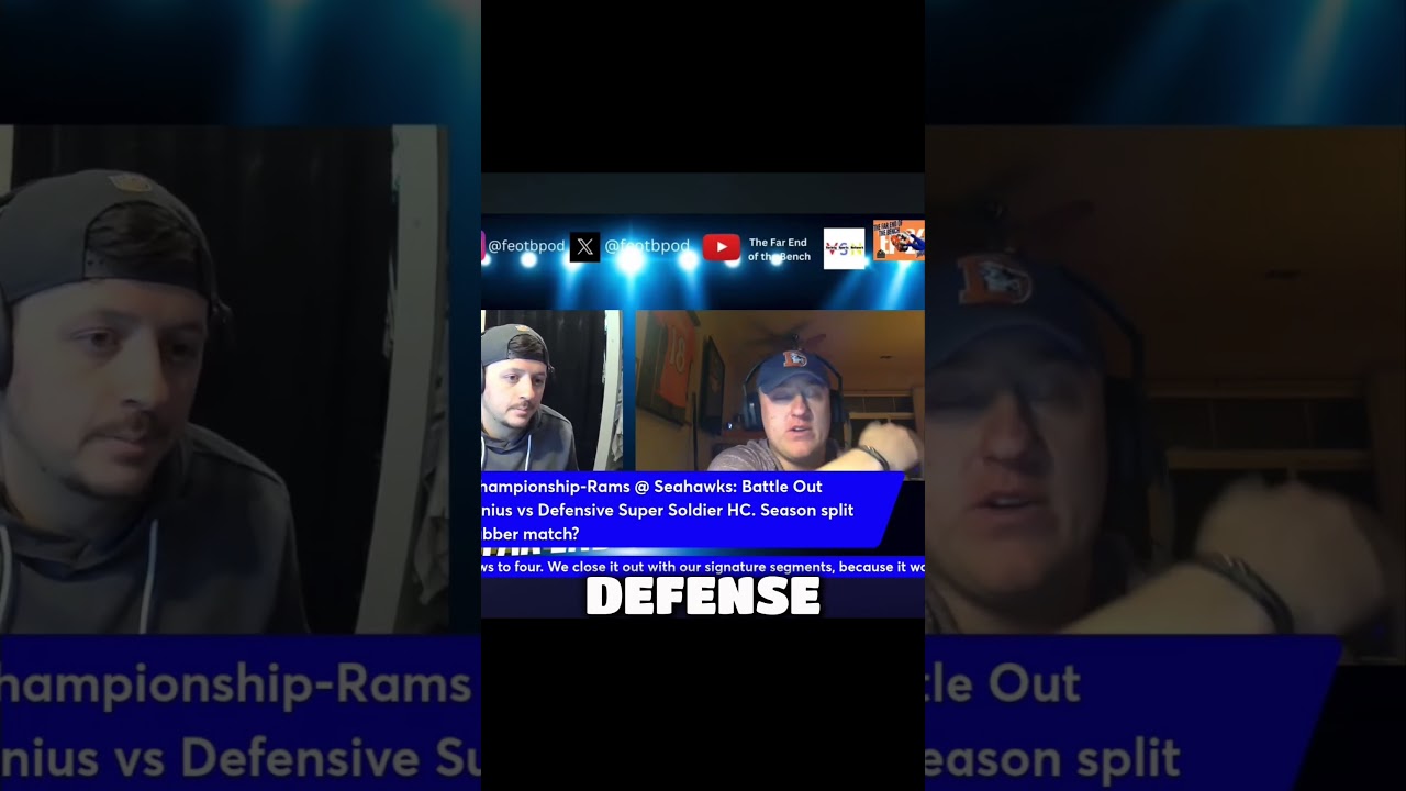 Season series is as close as it gets. Winner moves on, loser goes home #NFCChampionship #RamsHouse