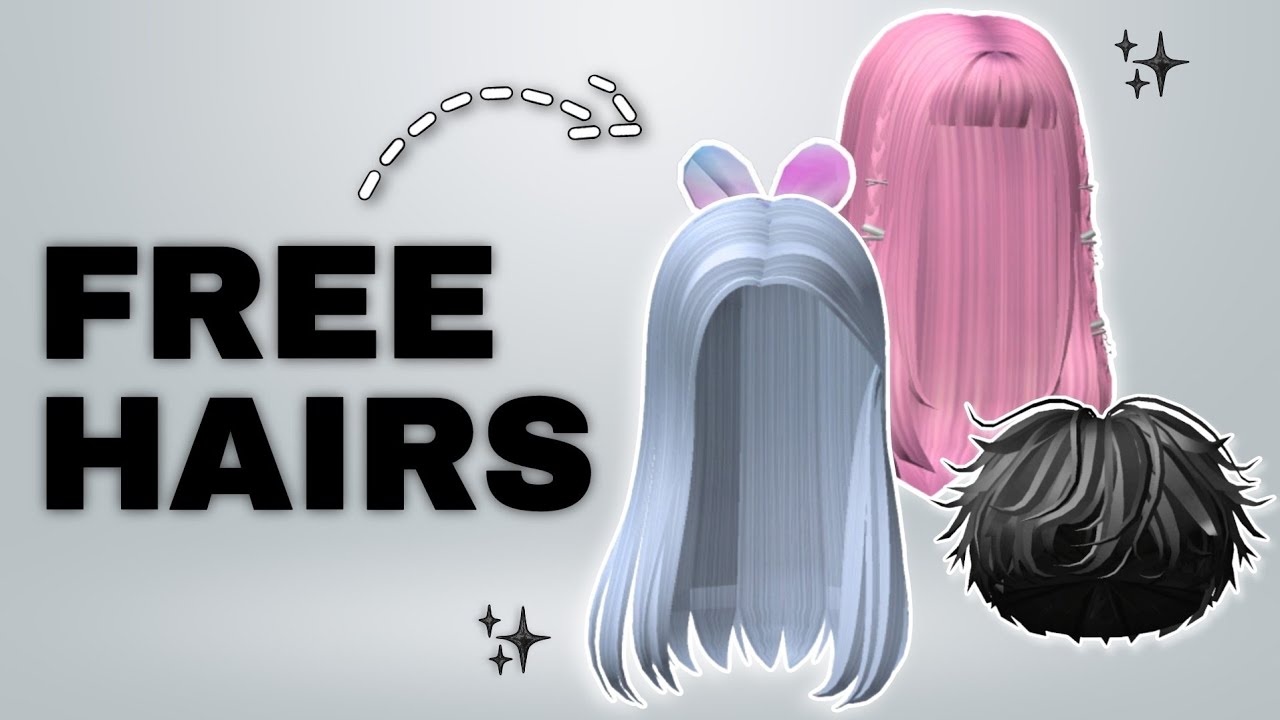 FREE HAIR AND ACCESSORIES/ БЕСПЛАТНЫЕ ВОЛОСЫ И АКСЕССУАРЫ/ROBLOX/2023/FREEE  -  in 2023
