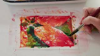 Janet Nunn Watercolors: How Do You Paint That? Poinsettia