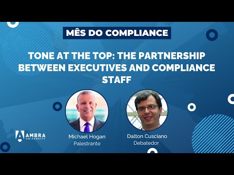 Lecture "Tone at the top: the partnership between executives and compliance staff"