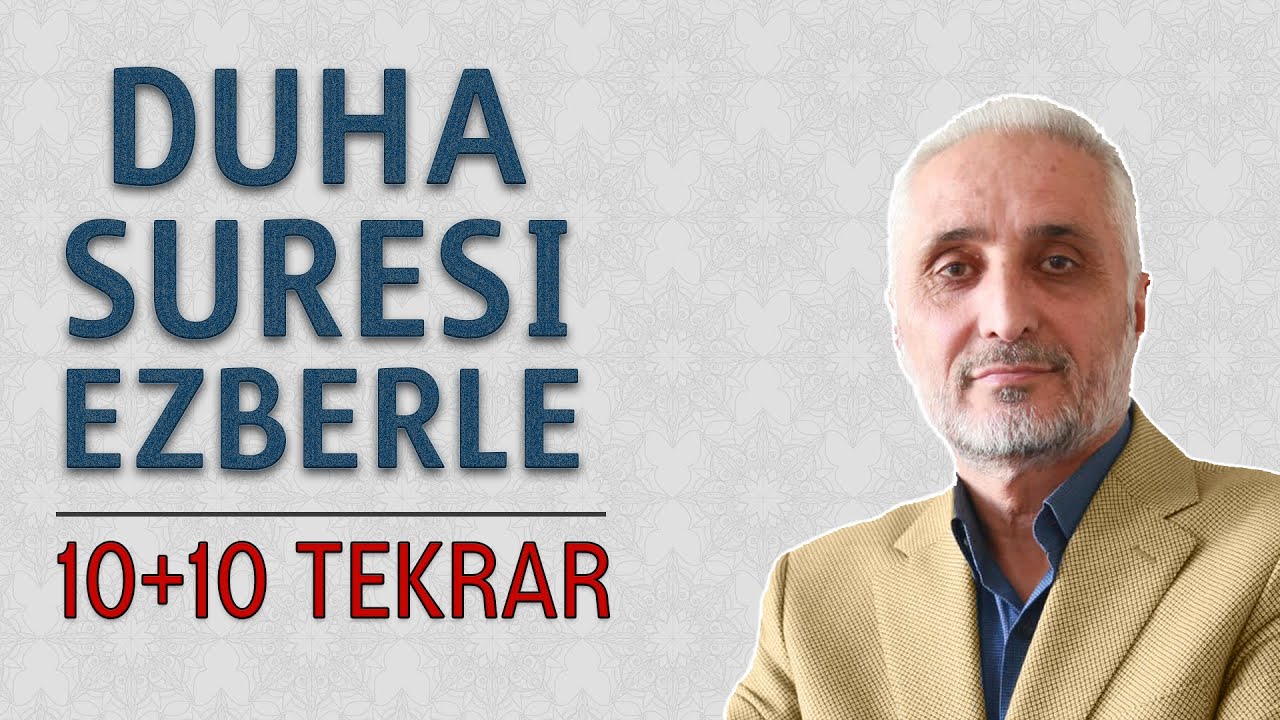 Duha suresi ezberle 10 tekrar10 tekrar Fatih ollak