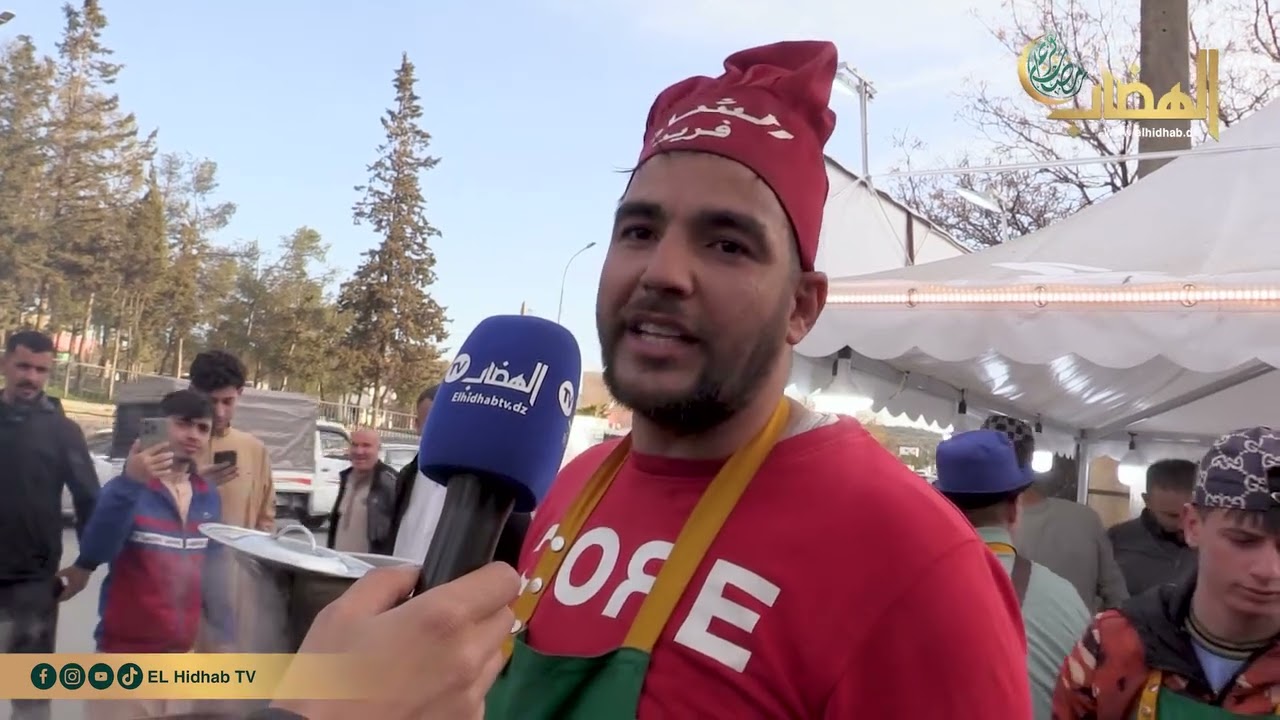 #شاهد إقبال كبير للسطايفية عند الشاب المعروف فريد الذي يحضر الحميس على الجمر و طبق الدوارة و الفنازي