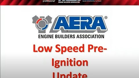 LSPI Update - The latest information on Low Speed Pre-Ignition