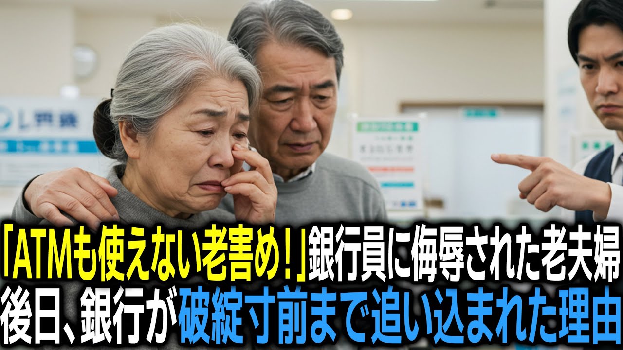 銀行で見下された老夫婦の静かな反撃 ― 翌朝、仕組みと尊厳を取り戻した行動