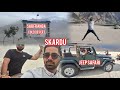 Sarfranga cold desert  skardu desert  jeep safari  sand storm  gilgit baltistan 