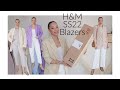 H&M TRY ON HAUL | SS22 NEW IN BLAZERS