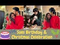 (Vlog-30) Sons’s Birthday & Christmas Celebration 🎉🎄🎊