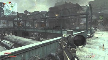 MW3 clip, quick scope and no scope on resistance