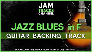 Jazz Blues Guitar Backing Track in F   (Charlie Parker / Bebop Progression) chords