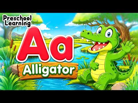 🦁 Learn ABC Animals for Preschoolers | First Words, Phonics & Vocabulary for Toddler | Learn to Talk