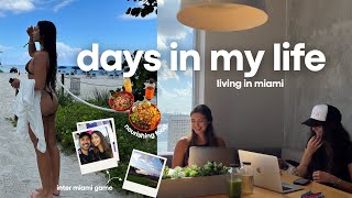 days in my life in miami / beach, work dates, Inter Miami game