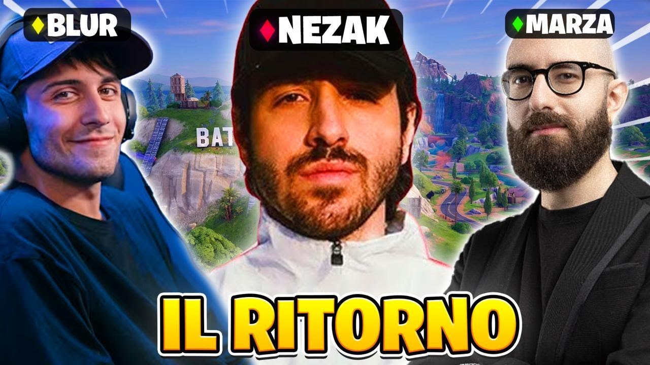 HO PORTATO BLUR E MARZA nel NUOVO CAPITOLO DI FORTNITE