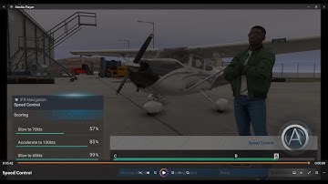 MSFS 2024:Activities: Flight Training: IFR Navigation: Speed Control