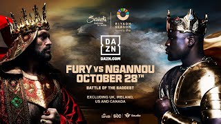 Watch Tyson Fury Vs. Francis Ngannou Live On Dazn