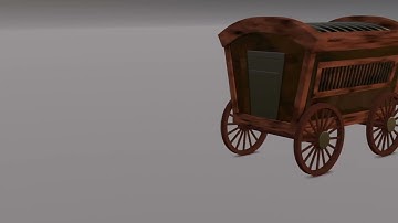 cart animation | #blender #animation #3dmodeling