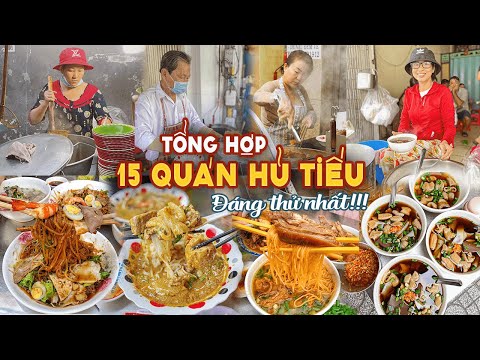Video Tổng hợp 15 QUÁN HỦ TIẾU ngon chất lượng lâu năm đáng... - youtube