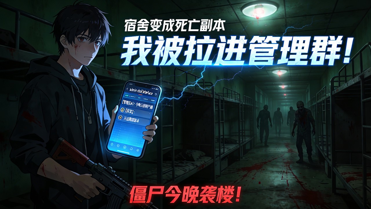 🔥宿舍變末日副本？ 我誤入管理群，直接搶先劇透！#宿舍求生 #末日游戏 #管理群内幕 #僵尸围城 #规则怪谈 #信息差爽文 #国漫悬疑 #副本生存 #玩家博弈 #动漫推荐 #智绘