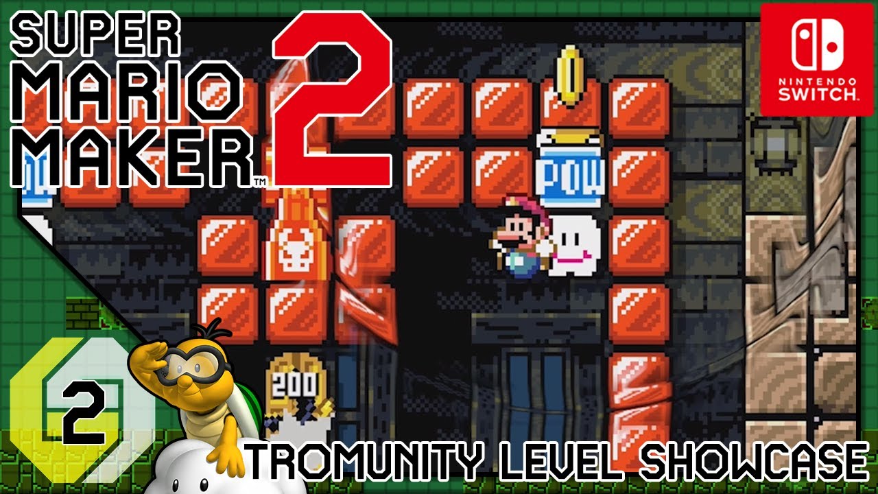 Super Mario Maker 2 Tromunity Level Showcase ★ 2 ★ Deutsch - YouTube