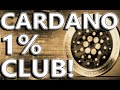 How Much ADA Do You Need To Be In The 1% CLUB? | This Is How Much You Need | Are You In The 1% Club?