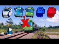 HOLIDAY Trains!! Ayo Bermain Tebak Gambar Kereta Api cc 201 ,Bus Tayo,Vande Bharat,Bus Rogi
