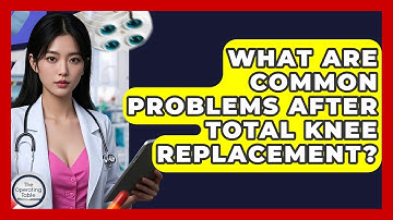 What Are Common Problems After Total Knee Replacement? - The Operating Table