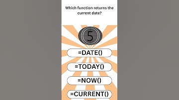 Formulas Quiz | Only 1% Can Score Full Marks in This Excel Quiz! #msexcel #exceltutorials #exceltips