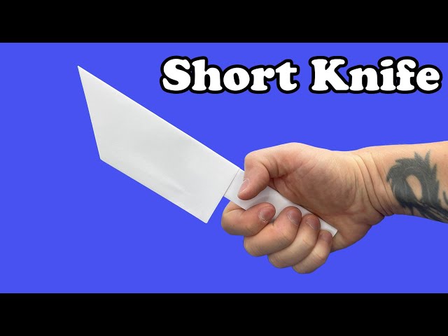 How to Make a Paper Knife Tutorial: Learn to Craft Your Own Weapon GTA 6 