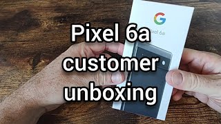 Pixel 6a Customer Unboxing - incl. Case and Pixel Buds A series