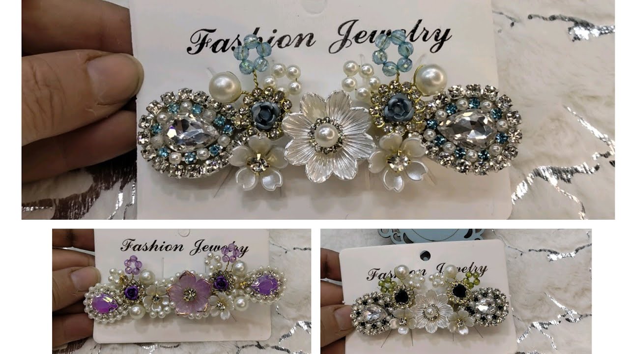 أجمل إكسسوار شعر هاند ميد فى دقائق ✨أسهل فكره بمظهر Diy راقى 👑