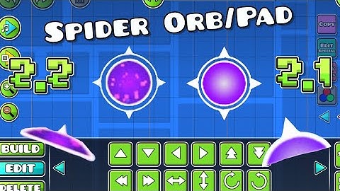 How to make Spider Orbs/Pads at 2.1 | Geometry Dash