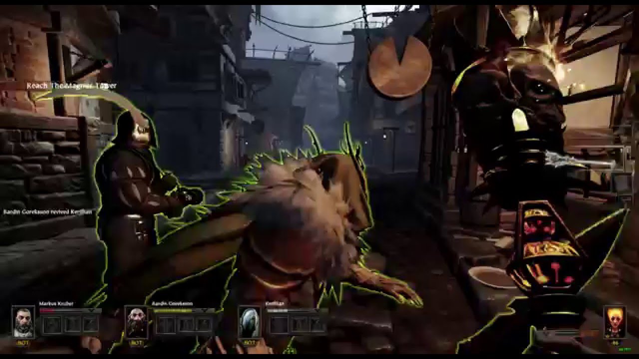 Warhammer End Times: Vermintide - Flame River Conflagration Staff