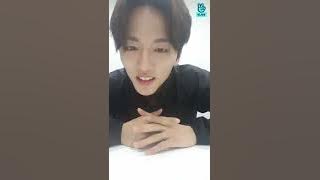180915 SF9 Youngbin Quietly and secretly vlive