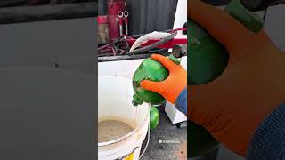 Failed ILS accumulators on a John Deere 8R tractor 