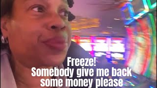Freeze! Somebody give me back some money please