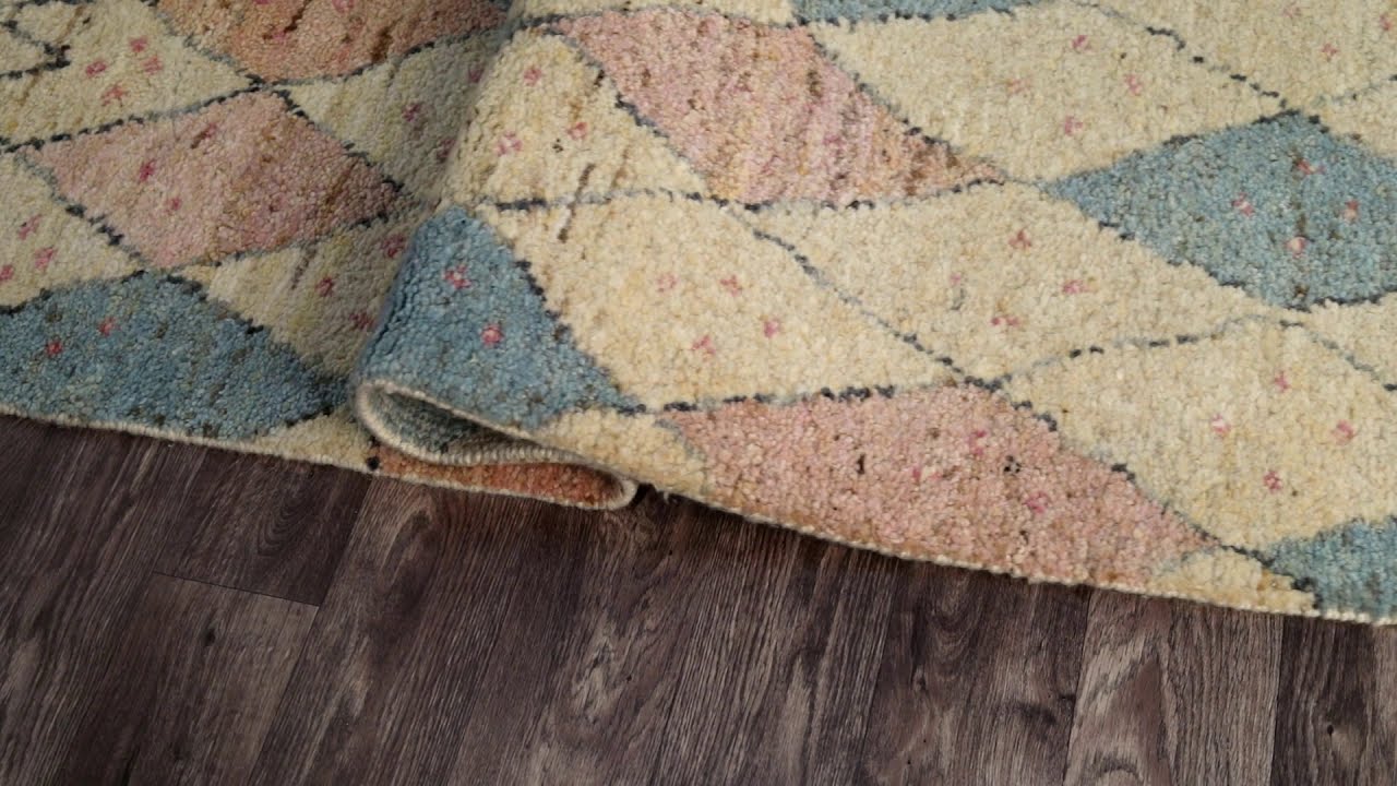 Luxury Moroc Tribal Traditional Geometric Knotted Soft/Multi Area Rug Carpet | MAT Living USA