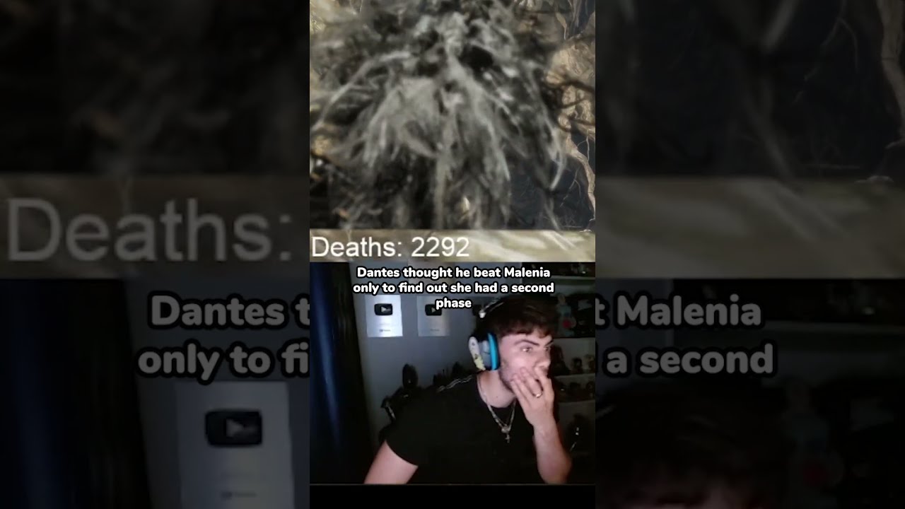 Dantes Reacts To Malenia Phase 2 In Elden Ring 