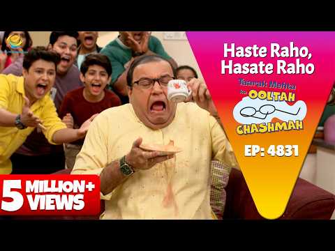 NEW Episode 4831 - Tapu Sena's Pranks Cause Trouble for Bhide! | Taarak Mehta Ka Ooltah Chashmah