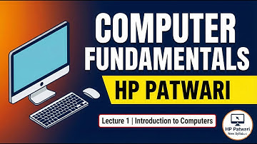Computer Fundamentals for HP Patwari  Lecture 1  Introduction to Computers | HP Patwari New Syllabus