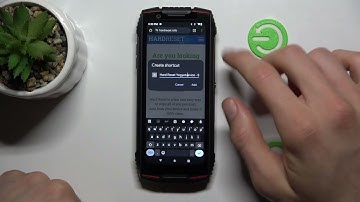 How to Add Website Shortcut Icon To Home Screen on CUBOT KingKong Mini 3?