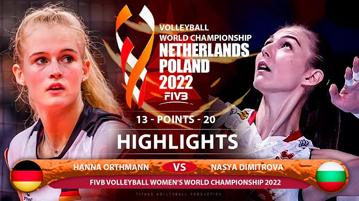 Hanna Orthmann  vs Nasya Dimitrova | Germany vs Bu...
