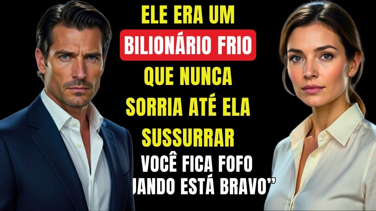 ELE ERA UM BILIONÁRIO FRIO QUE NUNCA SORRIA — ATÉ ELA SUSSURRAR: “VOCÊ FICA FOFO QUANDO ESTÁ BRAVO”