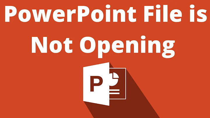 How to Solve PPT PowerPoint File is not Opening in Windows 10 PC