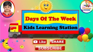 Days of the Week | Days of the week song | Seven days of a week